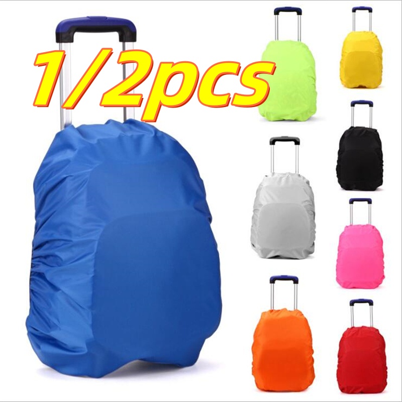 Travel Accessories Toddler - 子供スーツケースカバートロリースクールバッグバックパック防雨カバー荷物保護防水通学防塵防雨カバー