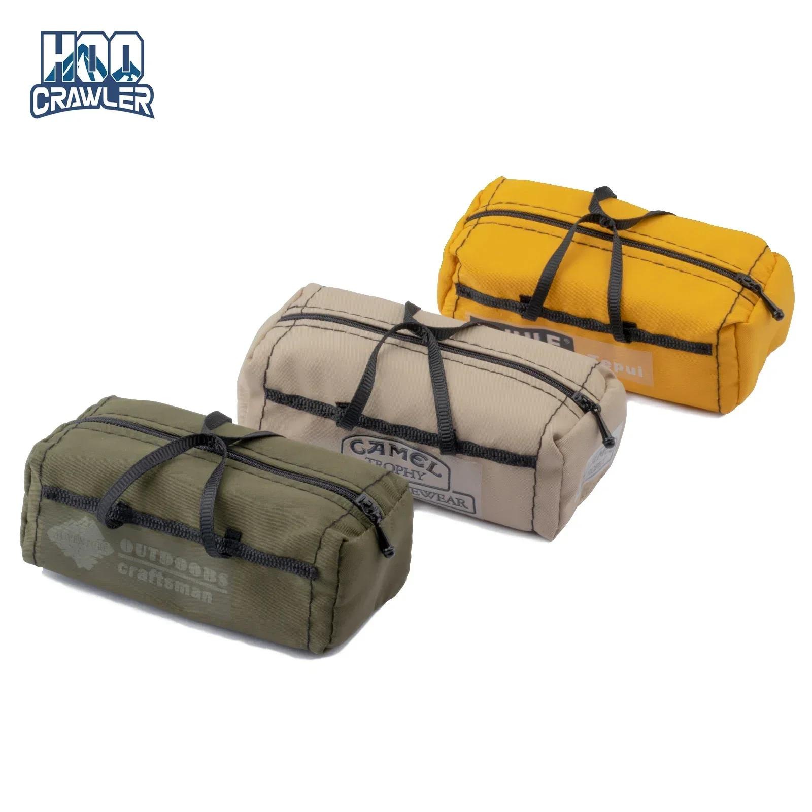 Travel Accessories B&M - 模擬ミニ荷物ミニチュア装飾スケールスポーツトラベルバッグ 1/10 RC クローラーアクセサリー用