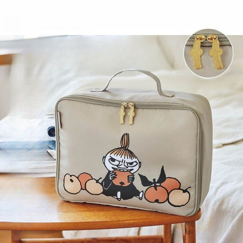 It Travel Accessories - 人気アニメ「ムーミン」シリーズの衣類バッグ かわいい漫画のリトルミー柄 大容量多目的旅行用衣類収納バッグ