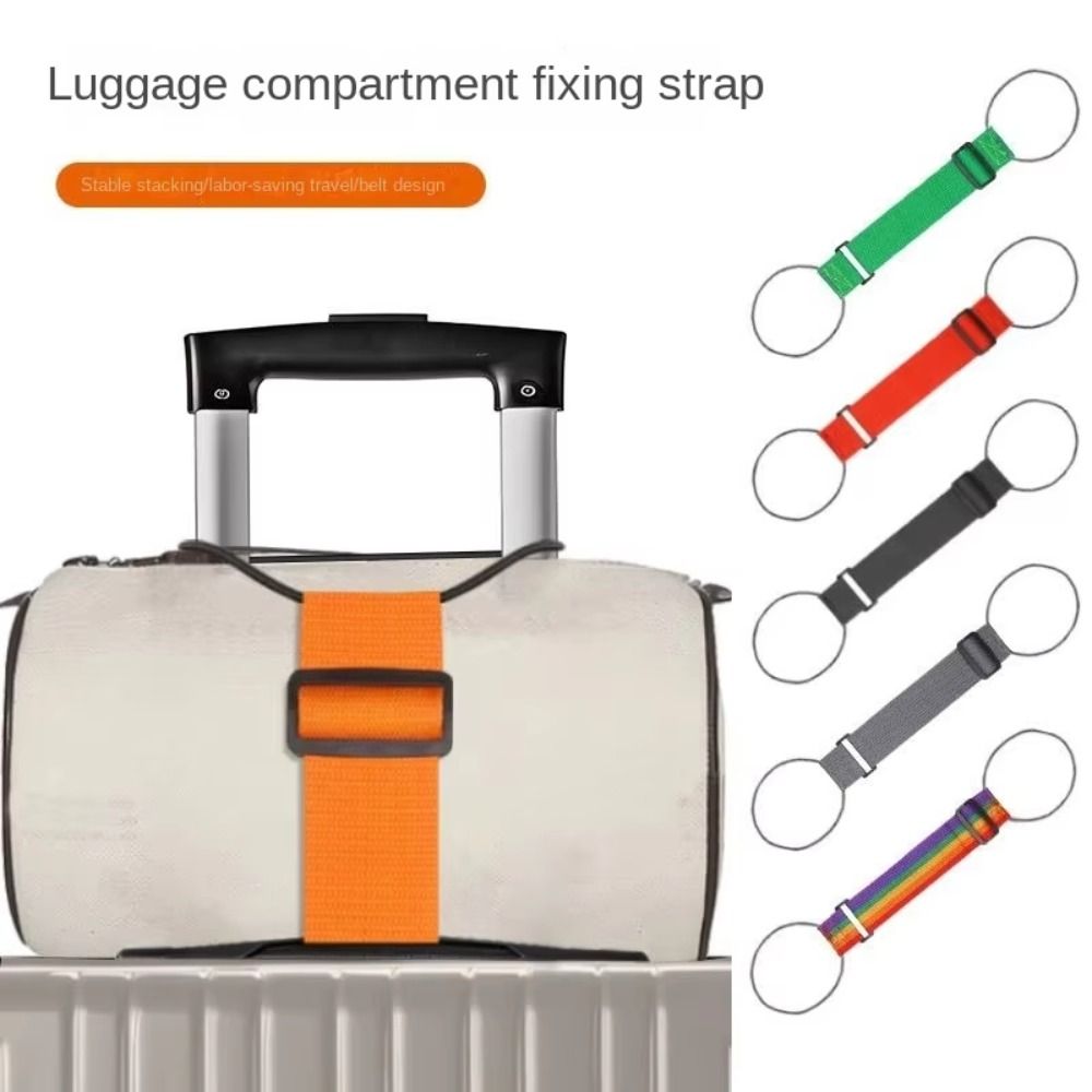 Travel Accessories Luggage Straps - 伸縮性のある調節可能な荷物ストラップ、バンジー式トラベルセキュリティベルト、機内持ち込み用、安全な荷物輸送用