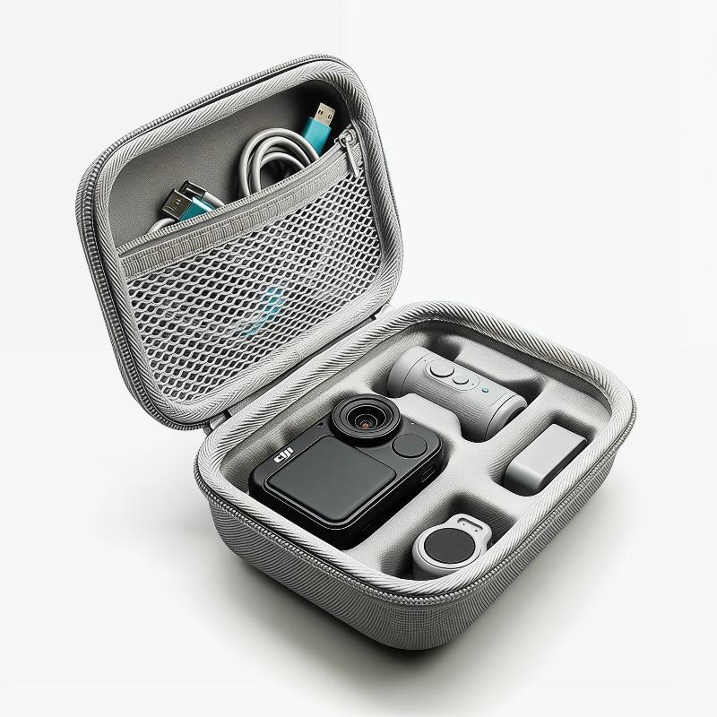 Travel Accessories Box - OSMO NANO カメラ用キャリングケース トラベルバッグ PU 収納バッグ