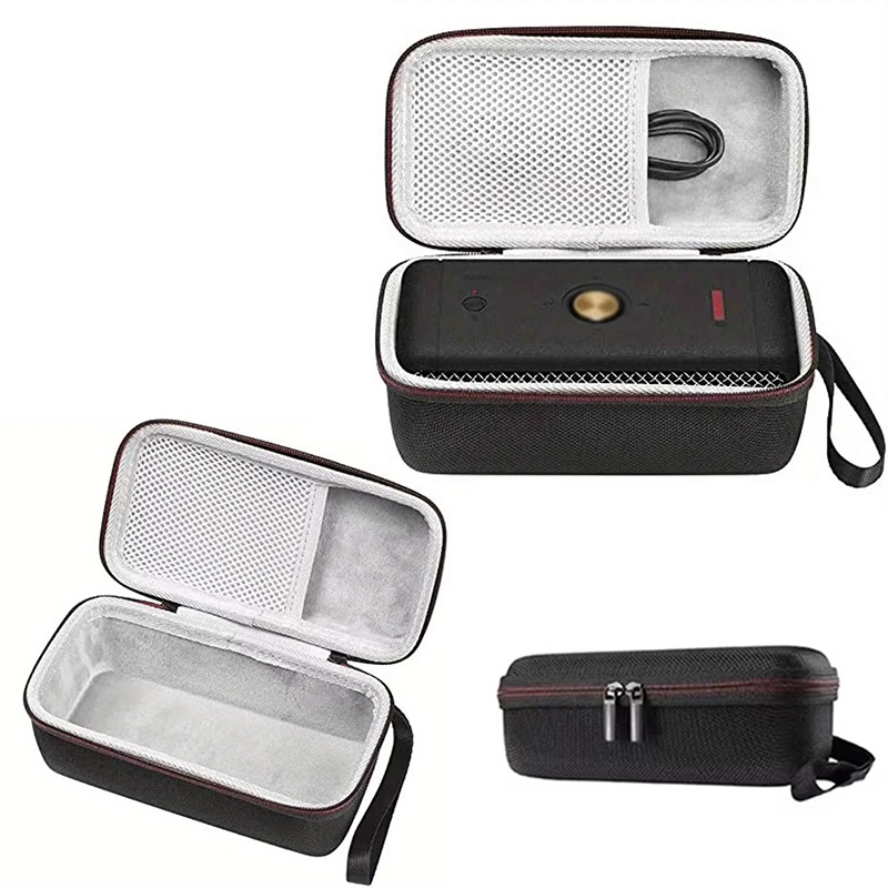 Travel Accessories Electronics - 耐衝撃オーガナイザー ポータブル電子機器収納バッグ 防音保護ボックス EVAトラベルキャリングケース マーシャル エンバートン用