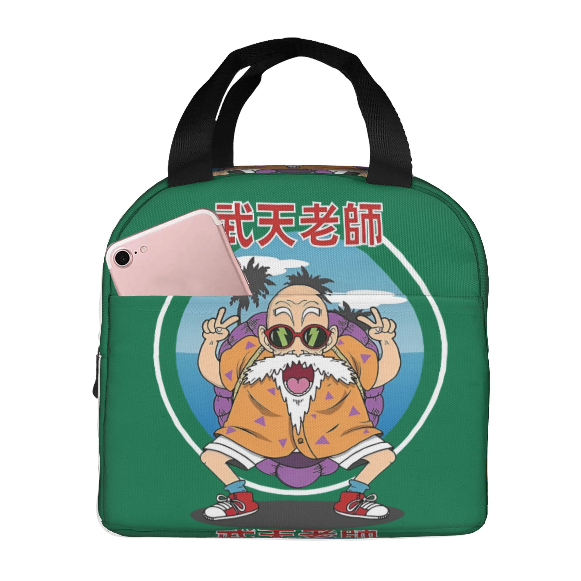 Travel Accessories 2022 - D-Dragon B-Ball Masters Roshis 断熱ランチバッグ 再利用可能