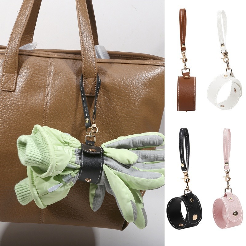 Travel Accessories Gift Ideas - スタイリッシュなレザーグラバートラベルアクセサリーグローブホルダーバックパッキングギフトアイデア旅行者用