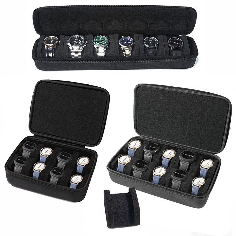 時計収納ボックス 6/10スロット 時計オーガナイザー ポー - Travel Accessories Box のレビューと価格