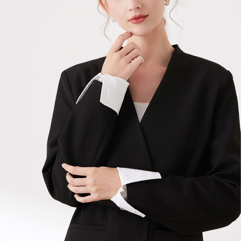 DIY エレガントなオフィスシャツ偽袖口取り外し可能な偽ハン - Travel Accessories For Women のレビューと価格