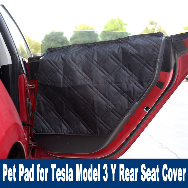 テスラ モデル3 Y 後部座席カバー ペットパッド 犬 猫  - Travel Accessories Dog のレビューと価格