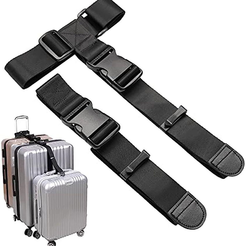 伸縮性のある伸縮式トラベルラゲージストラップ、バックル付きス - Travel Accessories Luggage Straps のレビューと価格