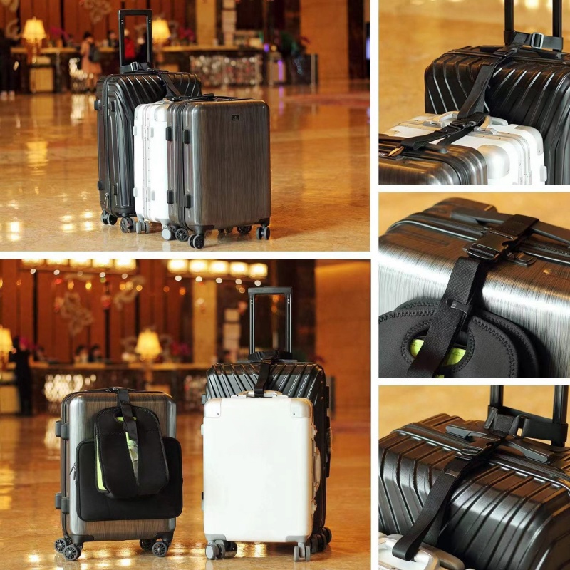 伸縮性のある伸縮式トラベルラゲージストラップ、バックル付きス - Travel Accessories Luggage Straps のレビューと価格
