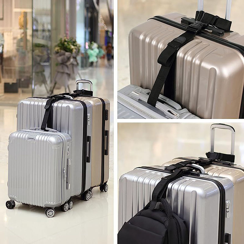 伸縮性のある伸縮式トラベルラゲージストラップ、バックル付きス - Travel Accessories Luggage Straps のレビューと価格