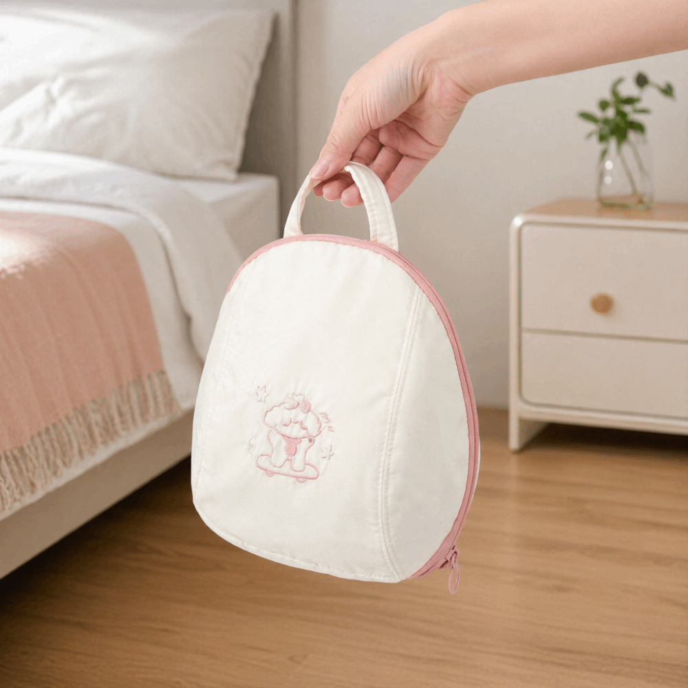 漫画犬柄プリント下着収納バッグ ポータブル大容量トラベルオー - Travel Accessories Dog のレビューと価格