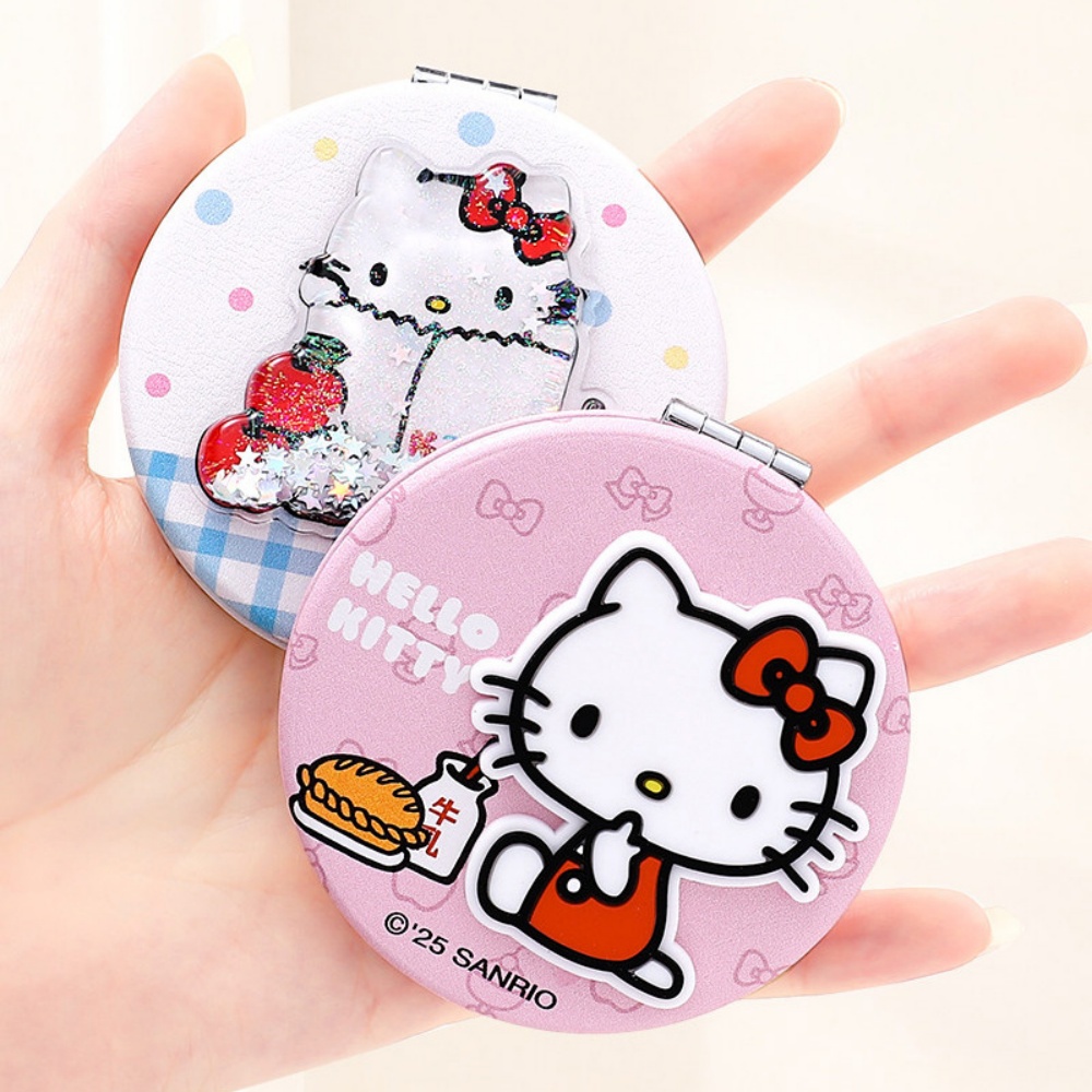 本物のサンリオハローキティ折りたたみ化粧鏡漫画 Kt レディ - Travel Accessories Needed のレビューと価格