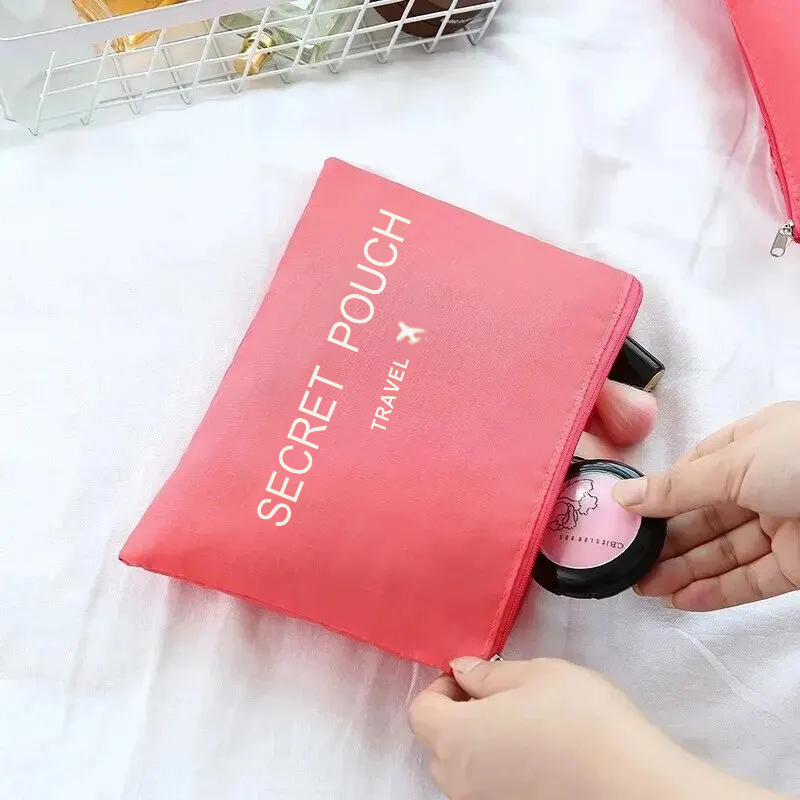 6 ピース/セット ピンク/ブルー/グレー トラベル収納バッ - Travel Ziplock Bags のレビューと価格