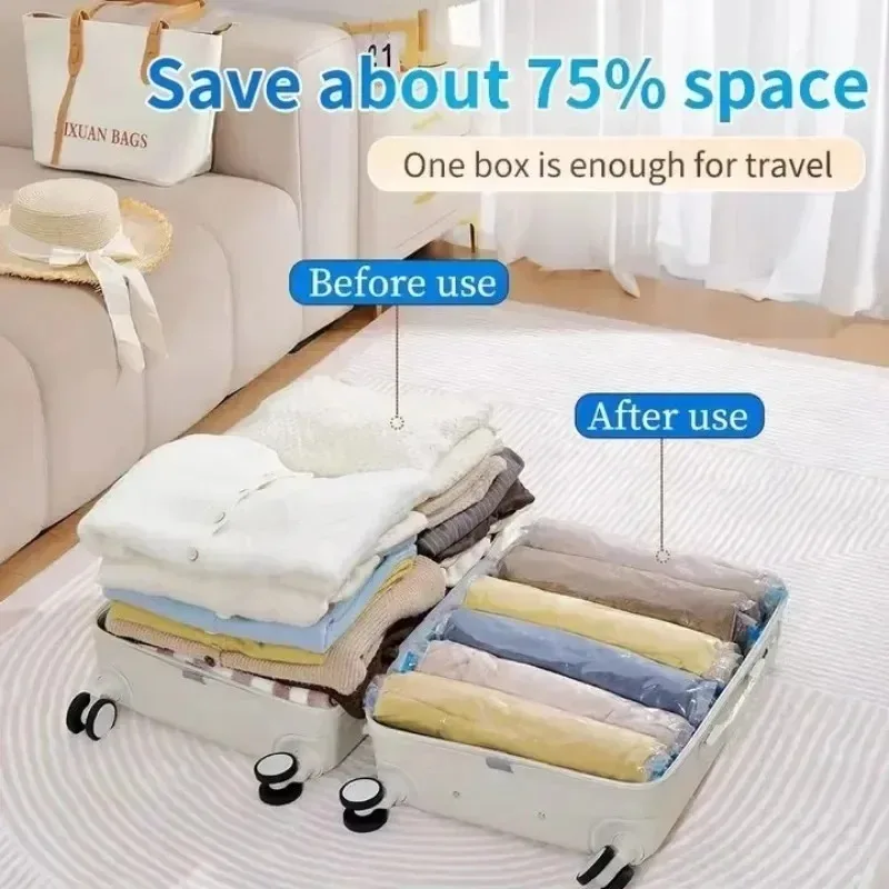 ロールアップ式省スペース旅行用収納バッグ、旅行用品圧縮バッグ - Travel Accessories Needed のレビューと価格