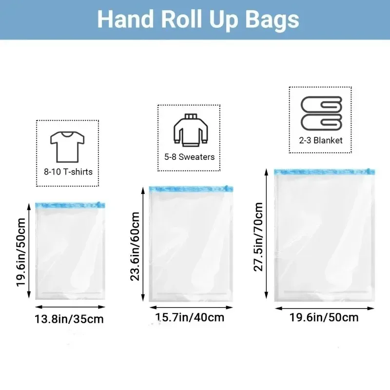 ロールアップ式省スペース旅行用収納バッグ、旅行用品圧縮バッグ - Travel Accessories Needed のレビューと価格