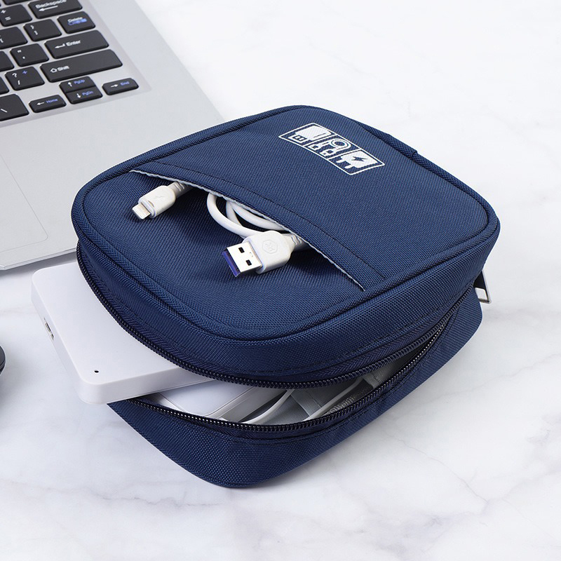 防水トラベルデータケーブルオーガナイザーバッグ、USBパワー - Travel Accessories Pack のレビューと価格