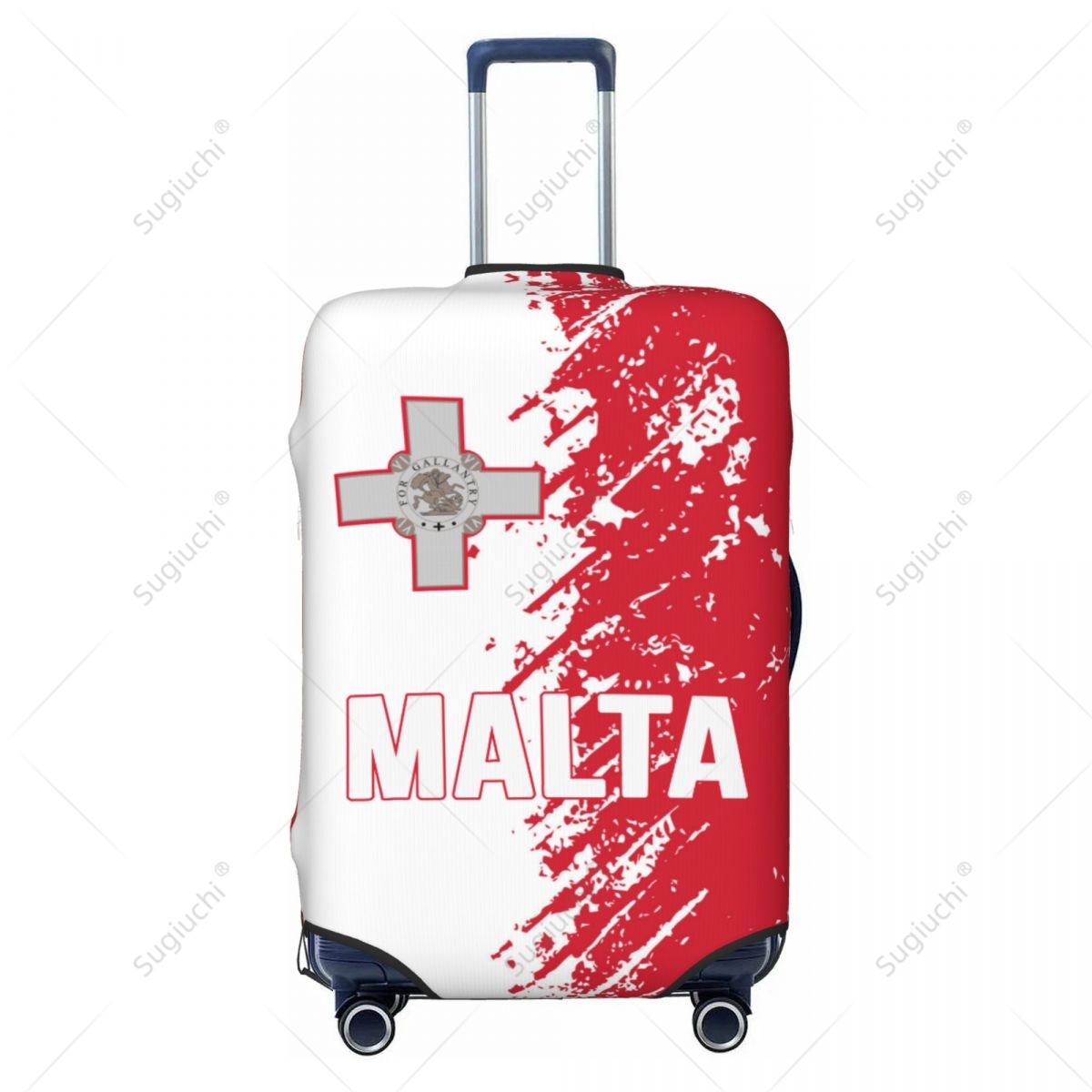 マルタ国旗荷物カバースーツケース弾性ダストケース旅行アクセサ - Travel Accessories Malta のレビューと価格
