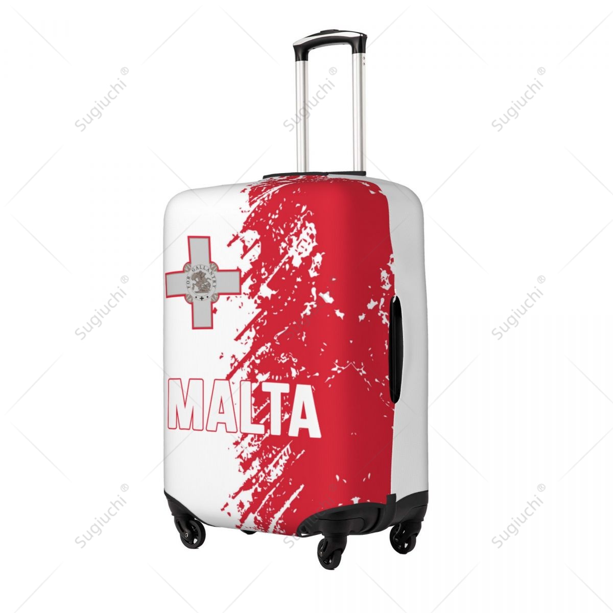 マルタ国旗荷物カバースーツケース弾性ダストケース旅行アクセサ - Travel Accessories Malta のレビューと価格