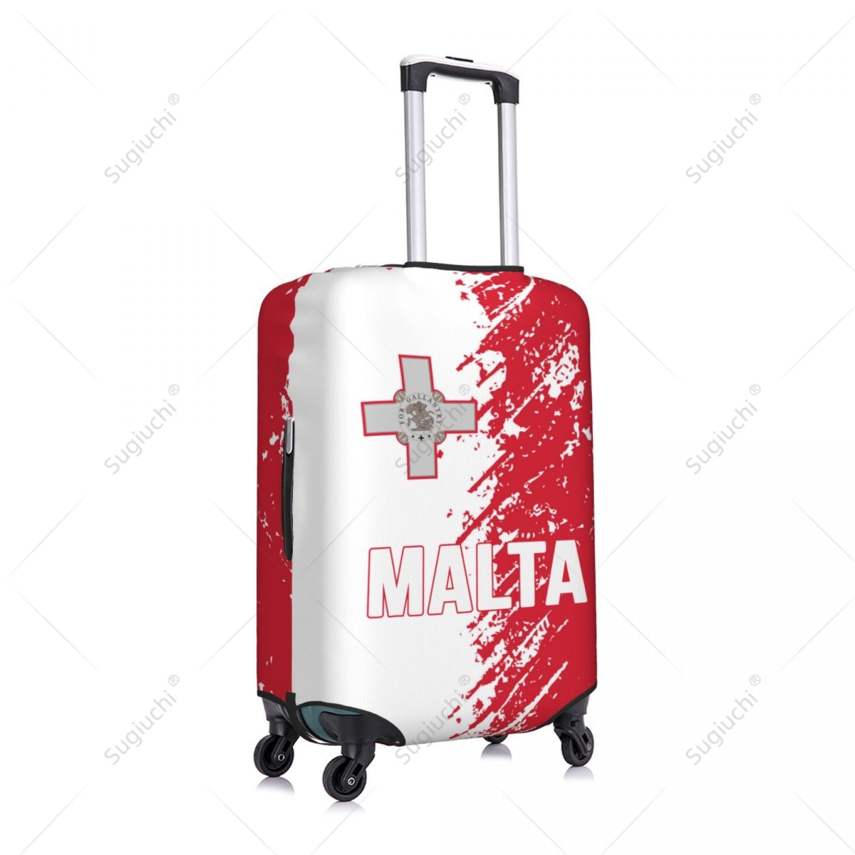 マルタ国旗荷物カバースーツケース弾性ダストケース旅行アクセサ - Travel Accessories Malta のレビューと価格