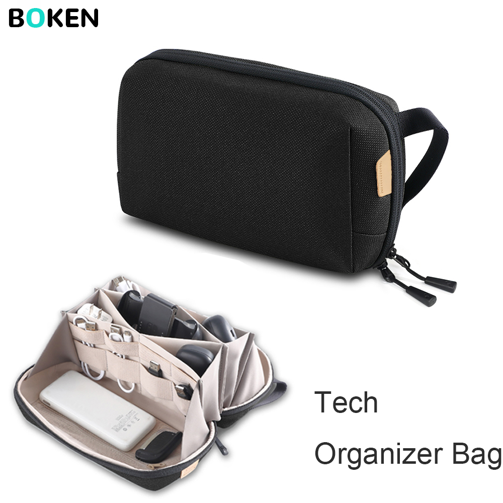 ポータブル電子オーガナイザーバッグ トラベルケーブル収納ケー - Travel Accessories Electronics のレビューと価格
