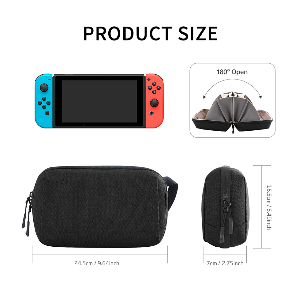 ポータブル電子オーガナイザーバッグ トラベルケーブル収納ケー - Travel Accessories Electronics のレビューと価格