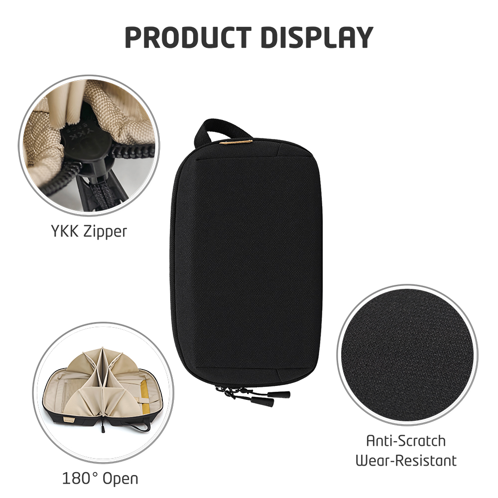 ポータブル電子オーガナイザーバッグ トラベルケーブル収納ケー - Travel Accessories Electronics のレビューと価格