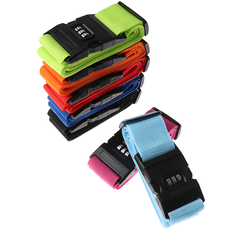 2mレインボーパスワードロックロープラゲッジバッグラゲッジス - Travel Accessories Luggage Straps のレビューと価格