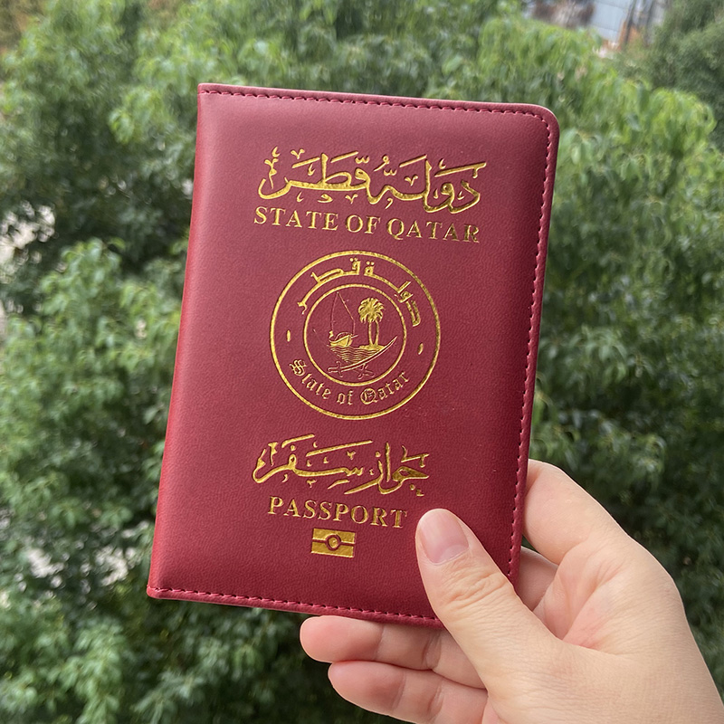 カタールパスポートホルダー中東スタイルパスポートカバーファッ - Travel Accessories Qatar のレビューと価格