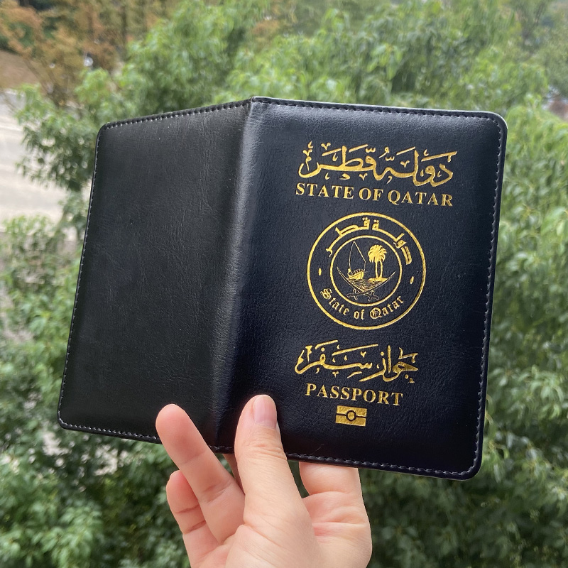 カタールパスポートホルダー中東スタイルパスポートカバーファッ - Travel Accessories Qatar のレビューと価格