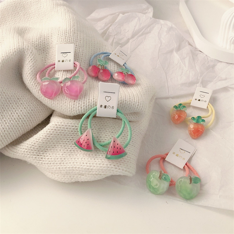 キッズキャロットヘアタイ 5ペア 滑り止め弾性ヘアバンド 女 - Travel Accessories Toddler のレビューと価格