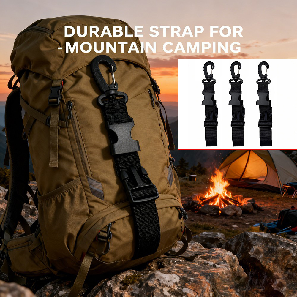 360度回転可能な丸型ヘッドトラベルバックパック外部荷物スト - Travel Accessories Luggage Straps のレビューと価格