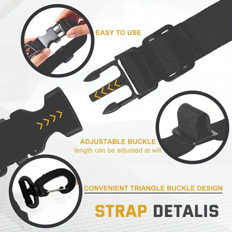 360度回転可能な丸型ヘッドトラベルバックパック外部荷物スト - Travel Accessories Luggage Straps のレビューと価格