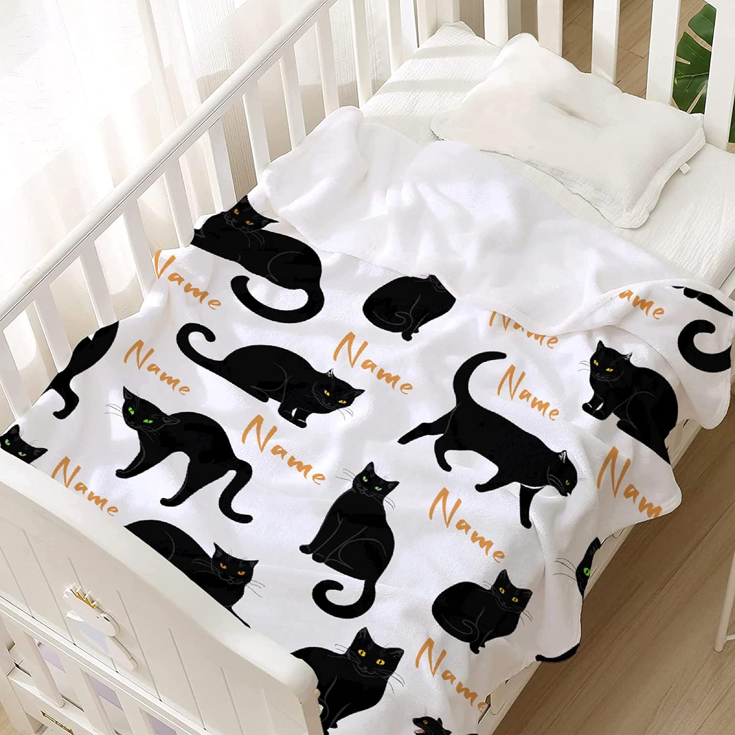 可愛い猫柄のスローブランケット、プラッシュフリースソファブラ - Travel Accessories Gift Ideas のレビューと価格