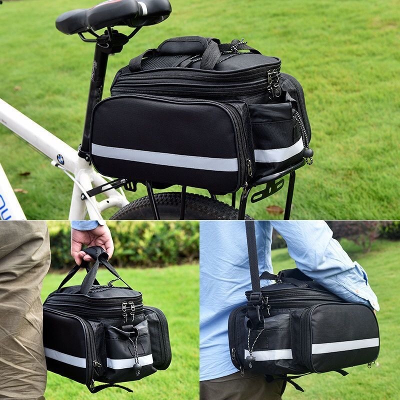 大容量自転車パニアバッグ、自転車リアラックテールバッグ、マウ - Travel Accessories Pack のレビューと価格