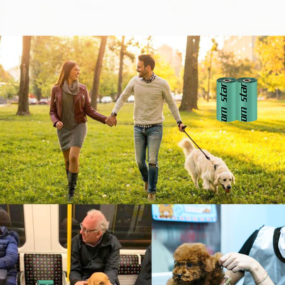 厚手で丈夫な犬用うんち袋。堆肥化可能なペット用廃棄物処理袋。 - Travel Accessories Dog のレビューと価格