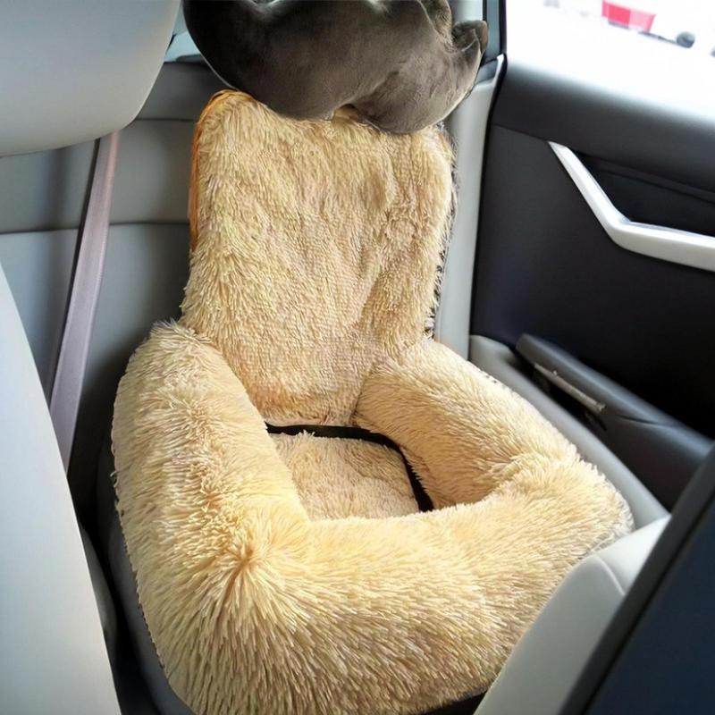 犬用ブースターカーシート、ソフトな子犬用カーシート、滑り止め - Travel Accessories Dog のレビューと価格