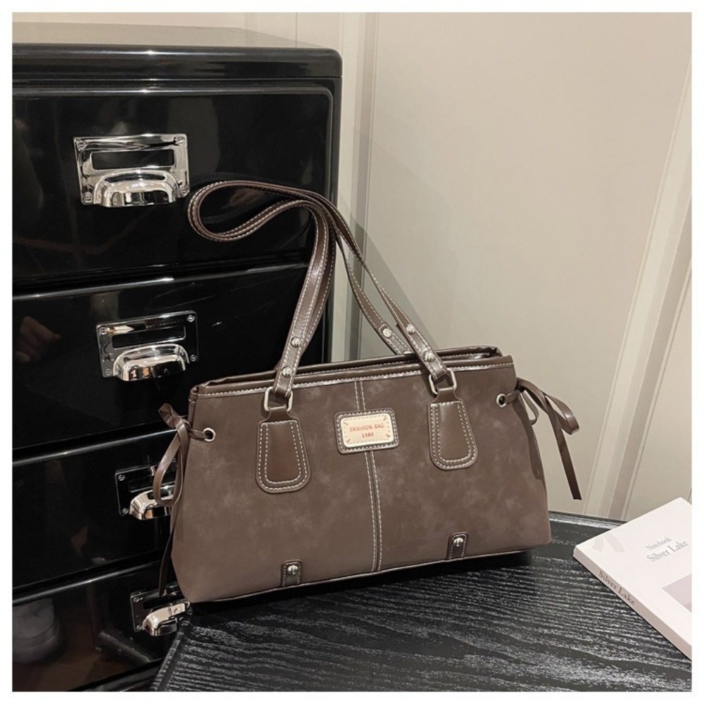 多用途フェイクレザートートバッグ ジップトップ デュアルハン - Travel Ziplock Bags のレビューと価格