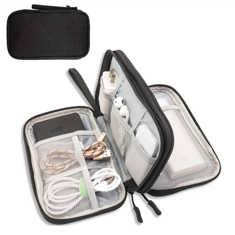 トラベルオーガナイザーバッグ、多ポケット収納ポーチ、トイレタ - Travel Accessories Electronics のレビューと価格