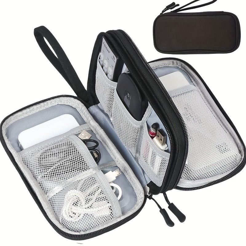 トラベルオーガナイザーバッグ、多ポケット収納ポーチ、トイレタ - Travel Accessories Electronics のレビューと価格