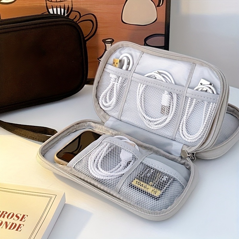 トラベルオーガナイザーバッグ、多ポケット収納ポーチ、トイレタ - Travel Accessories Electronics のレビューと価格