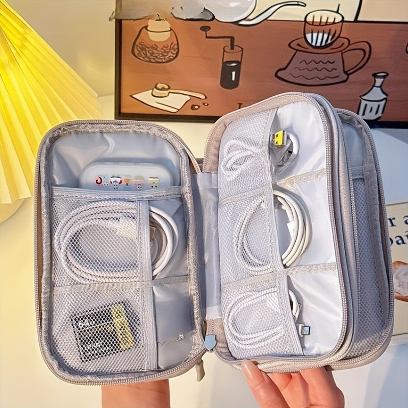 トラベルオーガナイザーバッグ、多ポケット収納ポーチ、トイレタ - Travel Accessories Electronics のレビューと価格