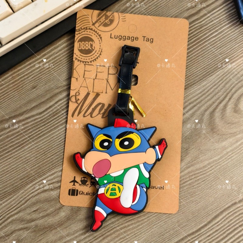 クレヨンしんちゃん漫画アニメキャラクターファッション荷物タグ - It Travel Accessories のレビューと価格