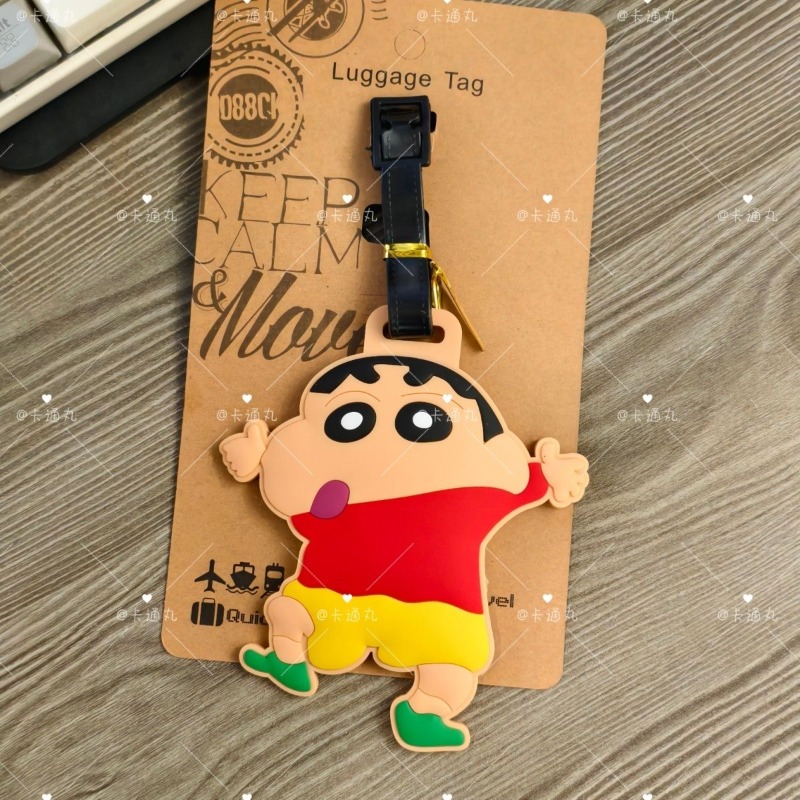 クレヨンしんちゃん漫画アニメキャラクターファッション荷物タグ - It Travel Accessories のレビューと価格