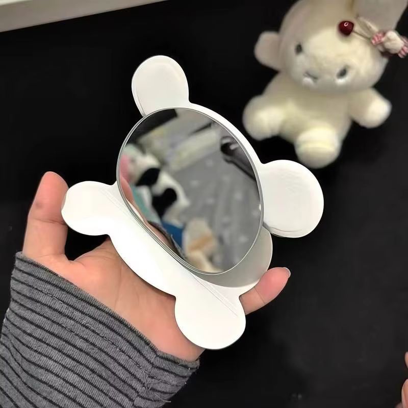 リラックマ折りたたみ化粧鏡かわいいシンプルなポータブル手持ち - Travel Accessories Needed のレビューと価格