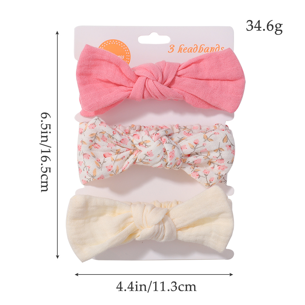 3 ピース/セットソフト弾性弓ヘッドバンド赤ちゃん女の子新生 - Travel Accessories Toddler のレビューと価格