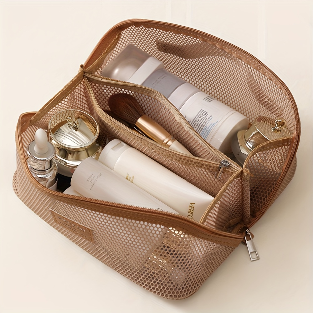 女性用メイクアップオーガナイザー、トイレタリーキットバッグ、 - Travel Ziplock Bags のレビューと価格