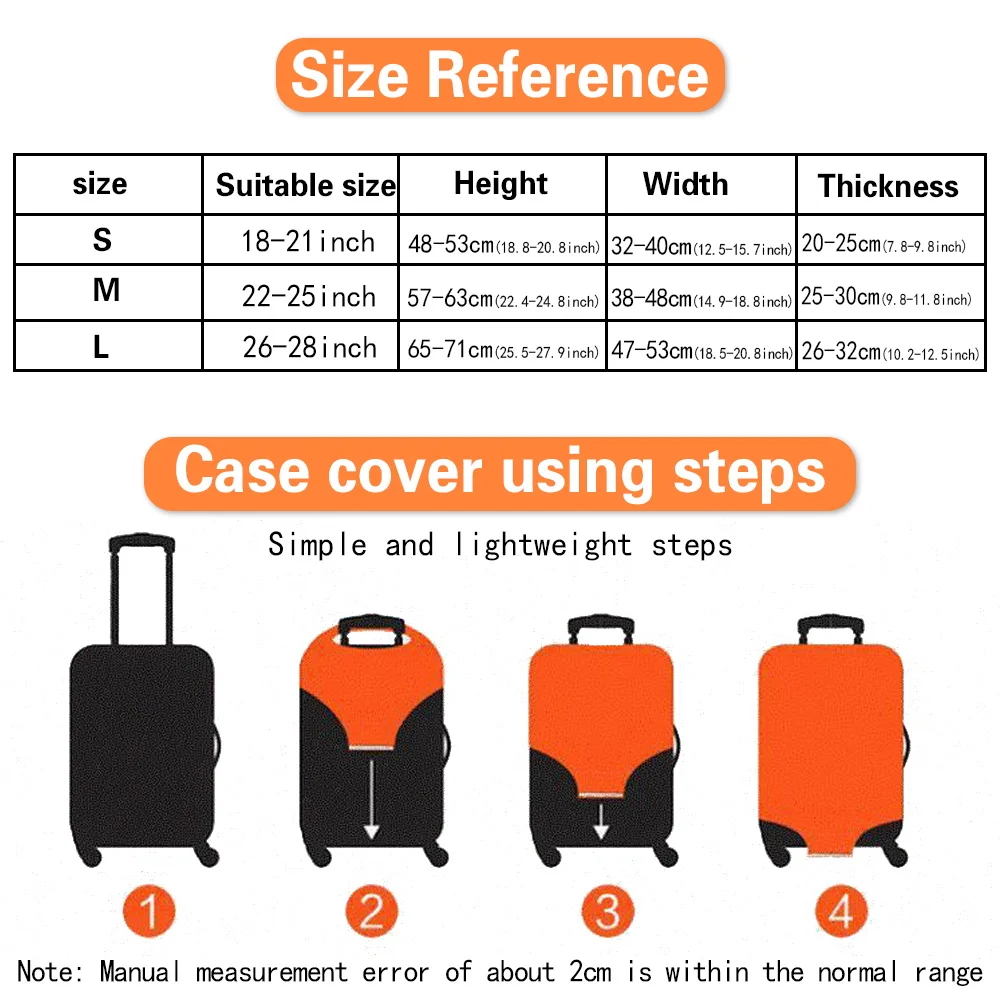 サムライパターンの荷物保護カバー、防塵スーツケース、伸縮性の - Travel Accessories 2022 のレビューと価格