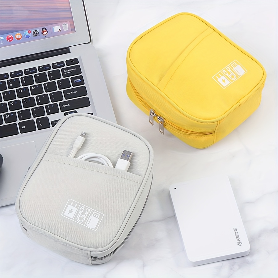 デジタルアクセサリー収納バッグ、データケーブル充電器、ヘッド - Travel Accessories Electronics のレビューと価格