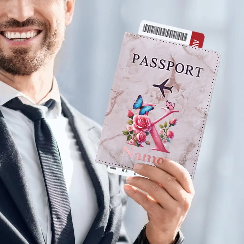 パーソナライズされたカスタマイズされた花柄文字入りカスタムネ - Travel Accessories Needed のレビューと価格
