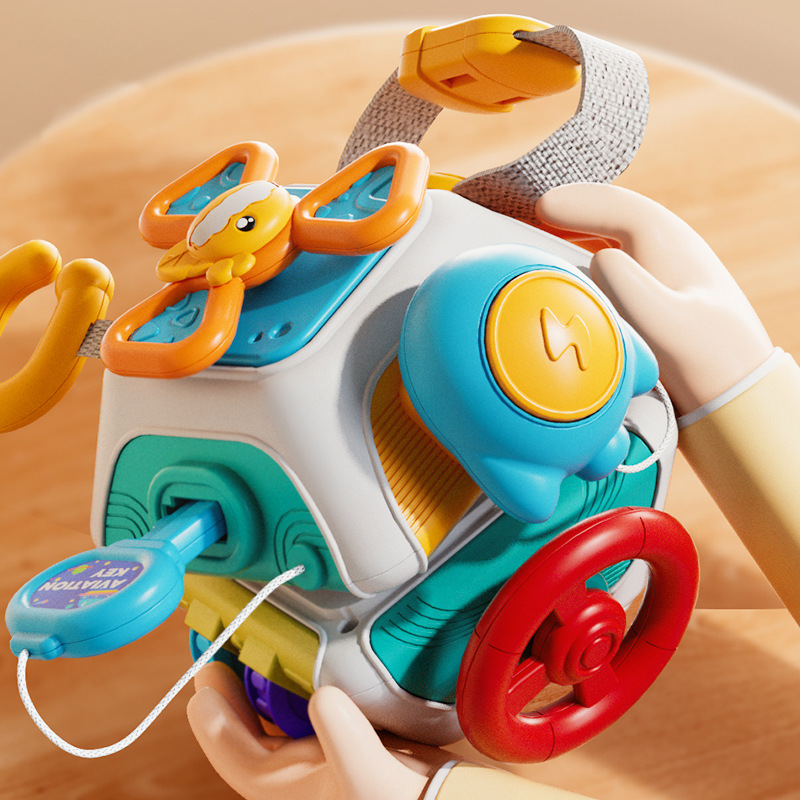 ベビービジーボードキューブモンテッソーリ感覚おもちゃ幼児教育 - Travel Accessories Toddler のレビューと価格